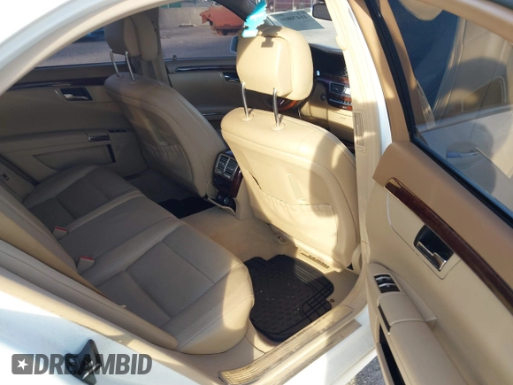 2010 Mercedes-Benz S 400 with VIN WDDNG9FB2AA312238, listed as a IAAI auction lot 41470846 with 93,067 mi miles and . Bid and sale history available at DreamBid. Image 8.