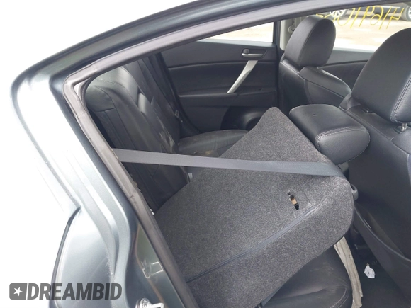 2013 Mazda 3 i Grand Touring with VIN JM1BL1W79D1766870, listed as a IAAI auction lot 41691063 with 107,851 mi miles. Bid and sale history available at carsss.com. Image 8.