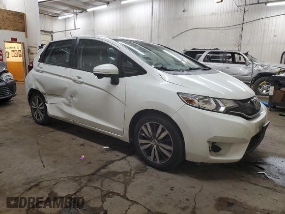 2015 Honda Fit EX-L with VIN 3HGGK5H85FM729408, listed as a Copart auction lot 46284585 with 100,723 mi miles and Salvage Title. Bid and sale history available at carsss.com. Image 4.