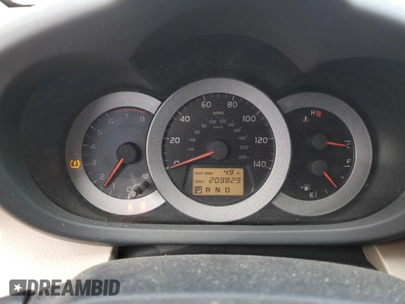 2008 Toyota RAV4 with VIN JTMZD33V885094857, listed as a Copart auction lot 52748545 with 209,829 mi miles and Clean Title. Bid and sale history available at carsss.com. Image 9.