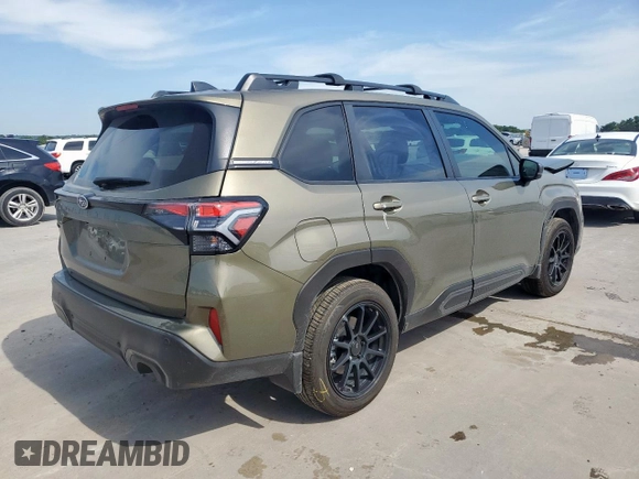 2025 Subaru Forester Limited z VIN JF2SLDRC9SH426179, wystawiony jako Copart lot #56785935 z przebiegiem 7 331 mil mil oraz Szkoda całkowita • Salvage title. Historia ofert i sprzedaży dostępna na DreamBid. Obrazek 3.