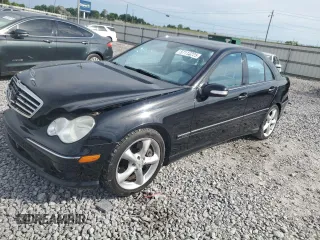 2006 Mercedes-Benz C 230 Sport with VIN WDBRF52H86A890481, listed as a Copart auction lot 57113225 with Not provided miles and Salvage title. Bid and sale history available at DreamBid. Image 1.
