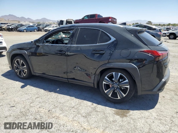 2019 Lexus UX 200 with VIN JTHY3JBHXK2017333, listed as a Copart auction lot 58220535 with 64,044 mi miles and Salvage title. Bid and sale history available at DreamBid. Image 2.