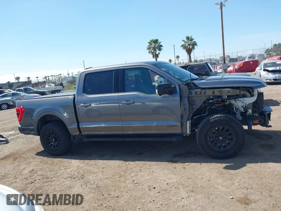 2023 Ford F-150 XL with VIN 1FTFW1ED9PFA46525, listed as a IAAI auction lot 41695823 with 19,897 mi miles. Bid and sale history available at carsss.com. Image 14.