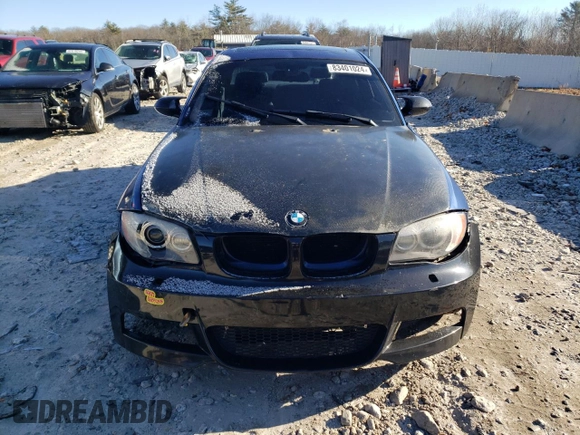 2009 BMW 1 Series 128i with VIN WBAUP73569VK76323, listed as a Copart auction lot 83401024 with 85,633 mi miles and Clean Title. Bid and sale history available at carsss.com. Image 5.