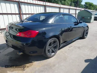 2009 Infiniti G37 with VIN JNKCV66E59M721214, listed as a IAAI auction lot 41999807 with 135,861 mi miles and . Bid and sale history available at carsss.com. Image 4.