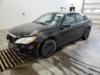 2011 Chrysler 200 LX with VIN 1C3BC4FBXBN592159, listed as a Copart auction lot 79870594 with 193,328 mi miles and Salvage Title. Bid and sale history available at carsss.com. Image 1.