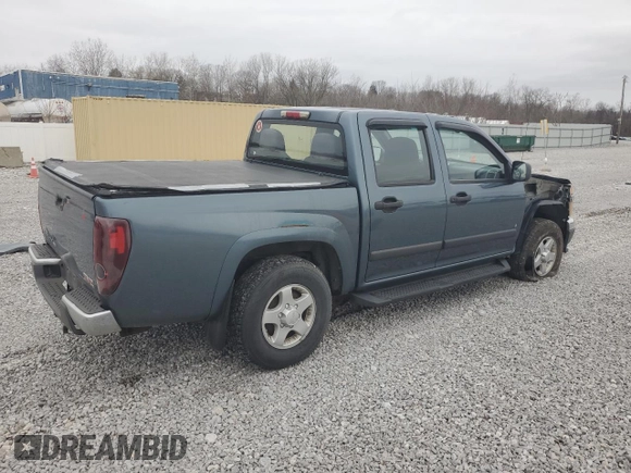 2007 GMC Canyon SLE2 with VIN 1GTDT13E878163870, listed as a Copart auction lot 50991665 with 281,636 mi miles and Salvage Title. Bid and sale history available at carsss.com. Image 3.
