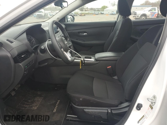 2024 Nissan Sentra SV with VIN 3N1AB8CV3RY227337, listed as a Copart auction lot 52771895 with 9,730 mi miles and Salvage Title. Bid and sale history available at DreamBid. Image 7.