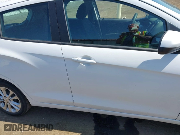 2022 Chevrolet Spark 1LT with VIN KL8CD6SA4NC012919, listed as a IAAI auction lot 42111288 with 53,587 mi miles. Bid and sale history available at carsss.com. Image 13.