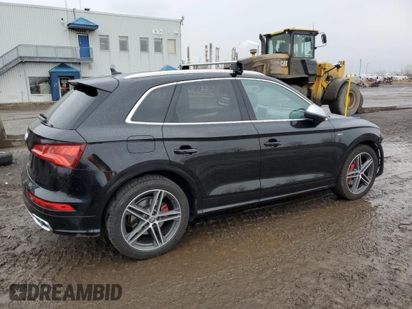 2018 Audi SQ5 with VIN WA1C4BFY1J2074523, listed as a Copart auction lot 84506844 with 125,172 mi miles and Salvage Title. Bid and sale history available at DreamBid. Image 3.