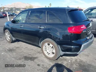 2007 Acura MDX with VIN 2HNYD28247H500333, listed as a IAAI auction lot 41891767 with 205,639 mi miles. Bid and sale history available at carsss.com. Image 3.