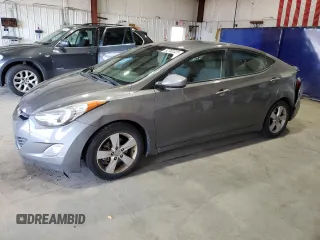 2013 Hyundai Elantra GLS with VIN 5NPDH4AE4DH437407, listed as a Copart auction lot 52763225 with 129,892 mi miles and Salvage title. Bid and sale history available at DreamBid. Image 1.