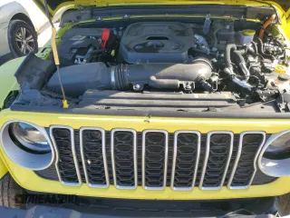 2024 Jeep Wrangler Sahara with VIN 1C4RJXP6XRW238620, listed as a Copart auction lot 63217765 with 29,304 mi miles and Clean title. Bid and sale history available at DreamBid. Image 11.