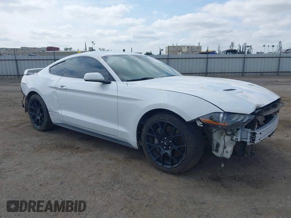 2019 Ford Mustang EcoBoost with VIN 1FA6P8THXK5143703, listed as a IAAI auction lot 42056207 with 71,251 mi miles and . Bid and sale history available at carsss.com. Image 14.