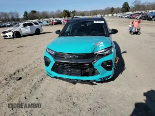 2022 Chevrolet TrailBlazer RS with VIN KL79MUSL7NB044094, listed as a Copart auction lot 88926565 with 68,263 mi miles and Salvage Title. Bid and sale history available at DreamBid. Image 12.