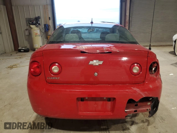 2010 Chevrolet Cobalt with VIN 1G1AA1F53A7112402, listed as a Copart auction lot 44708535 with 226,038 mi miles and Salvage Title. Bid and sale history available at DreamBid. Image 6.