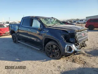 2022 GMC Sierra 1500 Limited Denali with VIN 1GTU9FEL5NZ227104, listed as a Copart auction lot 80466874 with 0 mi miles and Salvage Title. Bid and sale history available at carsss.com. Image 4.