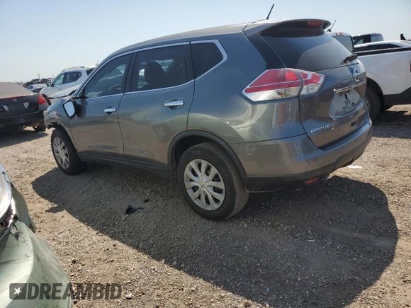 2015 Nissan Rogue SV with VIN KNMAT2MT4FP546716, listed as a Copart auction lot 52157585 with 115,348 mi miles and Salvage Title. Bid and sale history available at carsss.com. Image 2.