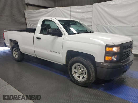 2014 Chevrolet Silverado 1500 Work Truck with VIN 1GCNKPEH8EZ339454, listed as a Copart auction lot 55681695 with 169,367 mi miles and Clean Title. Bid and sale history available at DreamBid. Image 4.