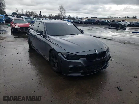 2015 BMW 3 Series 320i with VIN WBA3B1G51FNT05062, listed as a Copart auction lot 45186205 with 74,388 mi miles and Salvage Title. Bid and sale history available at carsss.com. Image 10.