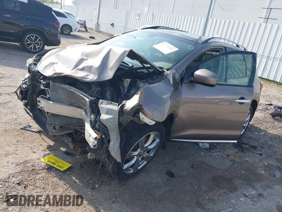 2014 Nissan Murano S with VIN JN8AZ1MW8EW504917, listed as a IAAI auction lot 41771163 with Not Provided miles. Bid and sale history available at carsss.com. Image 2.