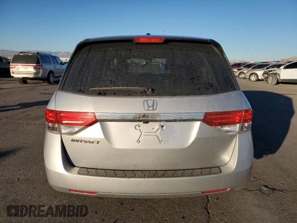 2015 Honda Odyssey EX-L with VIN 5FNRL5H69FB077433, listed as a Copart auction lot 88999285 with 193,926 mi miles and Salvage Title. Bid and sale history available at DreamBid. Image 6.
