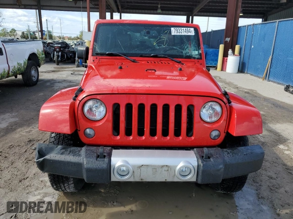 2015 Jeep Wrangler Unlimited Altitude z VIN 1C4BJWEG1FL598752, wystawiony jako Copart lot #79331494 z przebiegiem 160 237 mil mil oraz Szkoda całkowita • Salvage title. Historia ofert i sprzedaży dostępna na DreamBid. Obrazek 5.