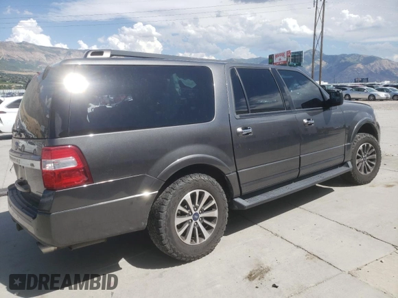 2017 Ford Expedition EL XLT with VIN 1FMJK1JT4HEA70933, listed as a Copart auction lot 67959084 with 144,220 mi miles and Salvage Title. Bid and sale history available at carsss.com. Image 3.