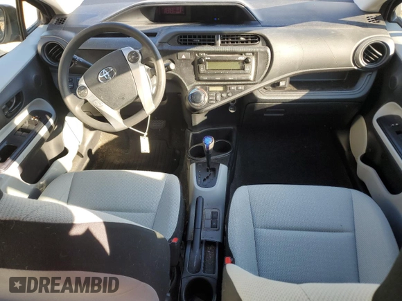 2014 Toyota Prius One with VIN JTDKDTB30E1563363, listed as a Copart auction lot 46624485 with 70,699 mi miles and Salvage Title. Bid and sale history available at DreamBid. Image 8.