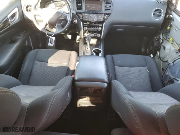 2019 Nissan Pathfinder S with VIN 5N1DR2MN4KC617830, listed as a Copart auction lot 82685194 with 123326 miles and Clean Title. Bid and sale history available at carsss.com. Image 8.