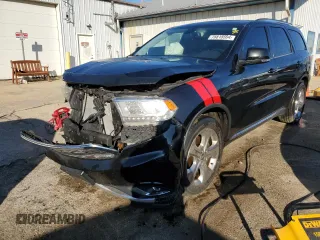 2014 Dodge Durango Limited with VIN 1C4SDJDT2EC349495, listed as a Copart auction lot 78818504 with 136,193 mi miles and Salvage title. Bid and sale history available at DreamBid. Image 1.