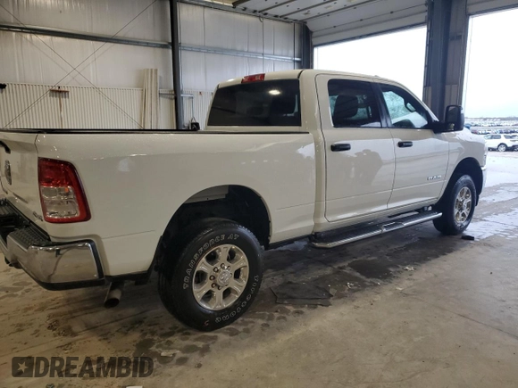 2023 Ram 2500 Big Horn with VIN 3C6UR5DJ4PG610858, listed as a Copart auction lot 54151805 with 36,543 mi miles and Clean Title. Bid and sale history available at carsss.com. Image 3.