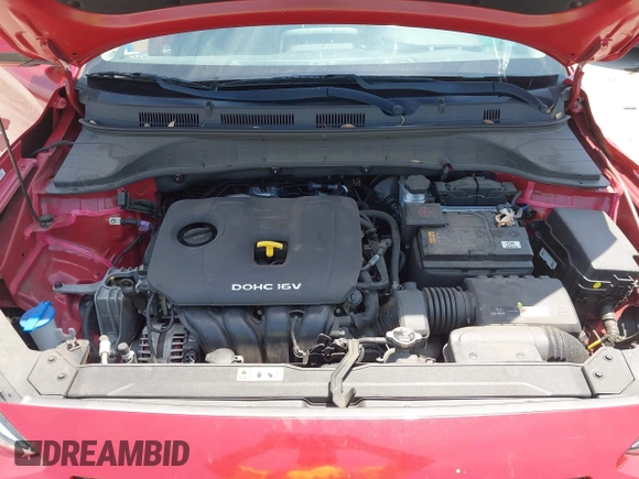 2021 Hyundai Kona SEL with VIN KM8K22AA8MU601480, listed as a IAAI auction lot 39589701 with 55,876 mi miles and . Bid and sale history available at carsss.com. Image 10.