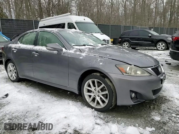 2012 Lexus IS 250 with VIN JTHCF5C25C5059413, listed as a Copart auction lot 87642065 with 108,205 mi miles and Salvage Title. Bid and sale history available at DreamBid. Image 11.