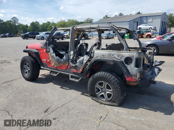 2018 Jeep Wrangler Unlimited Sport S z VIN 1C4HJXDG2JW139965, wystawiony jako Copart lot #55312965 z przebiegiem Nie podano mil oraz Nie do naprawy • Non repairable. Historia ofert i sprzedaży dostępna na DreamBid. Obrazek 2.