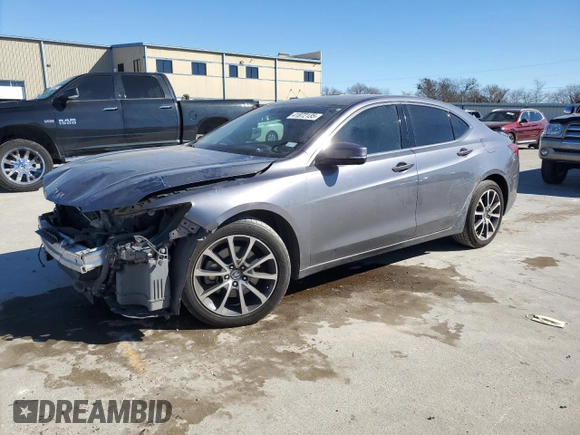 2017 Acura TLX V6 w/Technology Pkg with VIN 19UUB2F51HA004379, listed as a Copart auction lot 41872135 with 147,057 mi miles and Salvage Title. Bid and sale history available at carsss.com. Image 1.