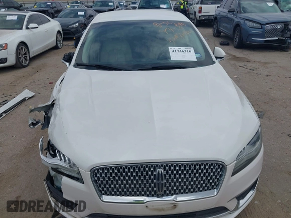 2017 Lincoln MKZ Hybrid Premiere with VIN 3LN6L5KU8HR629821, listed as a IAAI auction lot 41746310 with 106,941 mi miles. Bid and sale history available at carsss.com. Image 12.