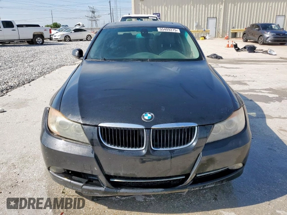 2008 BMW 3 Series 328i z VIN WBAVC53598FZ88029, wystawiony jako Copart lot #55409275 z przebiegiem Nie podano mil oraz Szkoda całkowita • Salvage title. Historia ofert i sprzedaży dostępna na DreamBid. Obrazek 5.