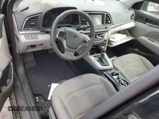 2018 Hyundai Elantra SEL with VIN 5NPD84LF6JH397266, listed as a Copart auction lot 54344385 with 51,536 mi miles and Non Repairable. Bid and sale history available at DreamBid. Image 8.