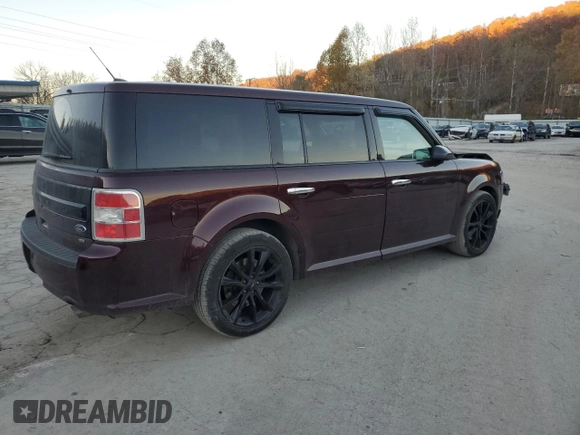 2019 Ford Flex SEL with VIN 2FMHK6C84KBA04809, listed as a Copart auction lot 41975165 with 163,796 mi miles and Salvage Title. Bid and sale history available at carsss.com. Image 3.