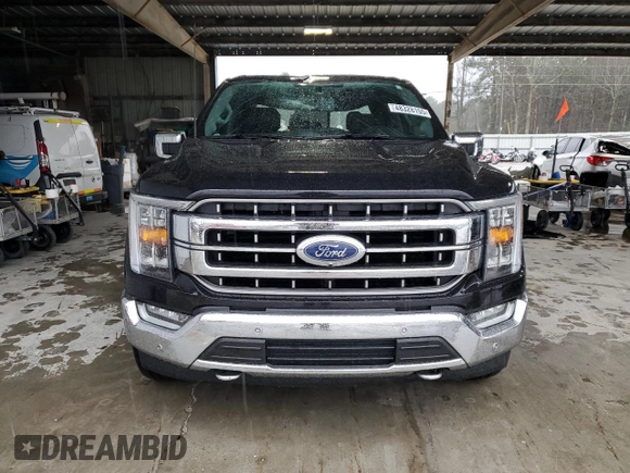 2021 Ford F-150 XL with VIN 1FTFW1E59MFC17844, listed as a Copart auction lot 48328155 with 61,852 mi miles and Salvage Title. Bid and sale history available at carsss.com. Image 5.