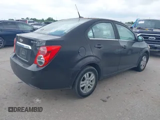 2013 Chevrolet Sonic LT with VIN 1G1JC5SH3D4255079, listed as a IAAI auction lot 42167910 with Not Provided miles and . Bid and sale history available at DreamBid. Image 4.