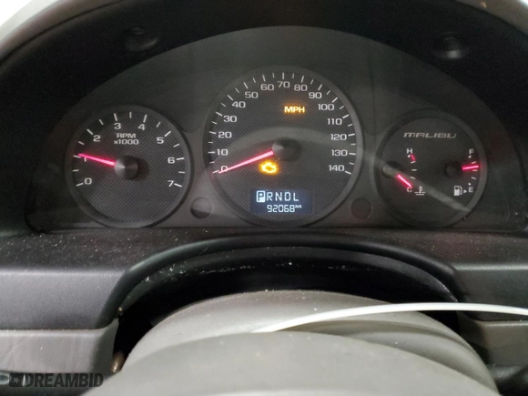 2004 Chevrolet Malibu with VIN 1G1ZS52F04F244338, listed as a Copart auction lot 83780774 with 92,068 mi miles and Clean Title. Bid and sale history available at carsss.com. Image 9.