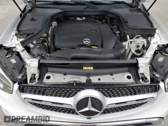 2022 Mercedes-Benz GLC 300 with VIN W1N0G8DB0NV344579, listed as a Copart auction lot 59981025 with 30,483 mi miles and Salvage title. Bid and sale history available at DreamBid. Image 12.