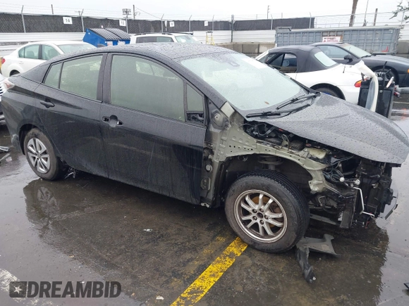 2017 Toyota Prius Two with VIN JTDKARFU8H3051986, listed as a IAAI auction lot 41579576 with 287,322 mi miles. Bid and sale history available at carsss.com. Image 1.