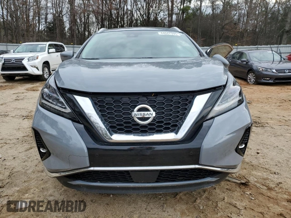 2022 Nissan Murano SL with VIN 5N1AZ2CJ4NC112246, listed as a Copart auction lot 44647395 with 48,790 mi miles and Salvage Title. Bid and sale history available at carsss.com. Image 5.
