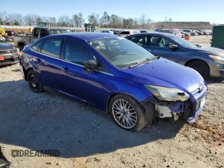 2014 Ford Focus Titanium with VIN 1FADP3J27EL410059, listed as a Copart auction lot 41634085 with 156,053 mi miles and Salvage Title. Bid and sale history available at carsss.com. Image 4.