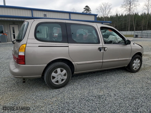 2002 Mercury Villager with VIN 4M2ZV11T22DJ03806, listed as a Copart auction lot 47973215 with 189,477 mi miles and Salvage Title. Bid and sale history available at carsss.com. Image 3.