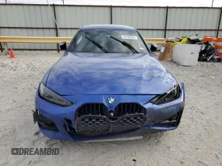 2024 BMW 4 Series M440i with VIN WBA63AW01RFP69080, listed as a Copart auction lot 58102504 with Not Provided miles and Salvage Title. Bid and sale history available at DreamBid. Image 5.